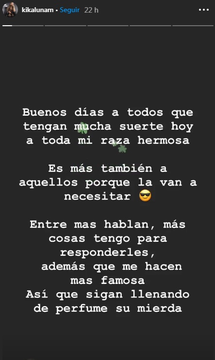 Sigan llenando de perfume su m...: Responde Erika Luna a acusaciones de su ex pareja