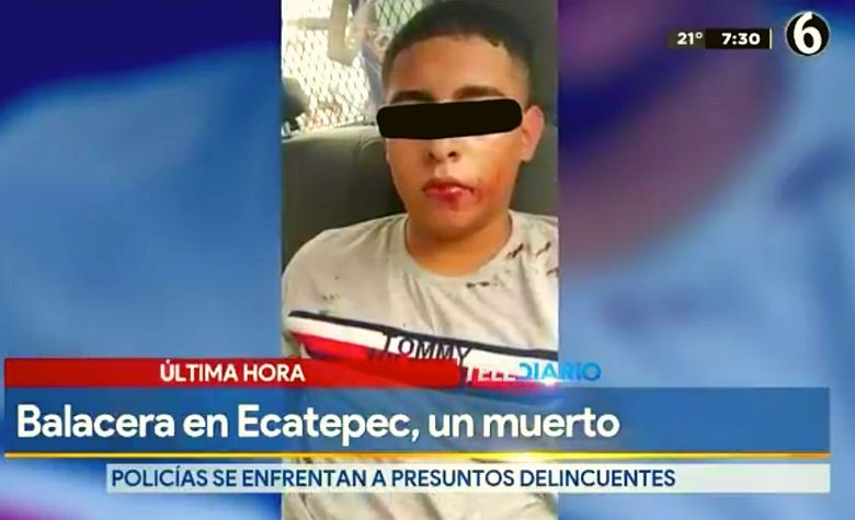 Muere delincuente tras persecución por robar un auto en Ecatepec [VIDEO]