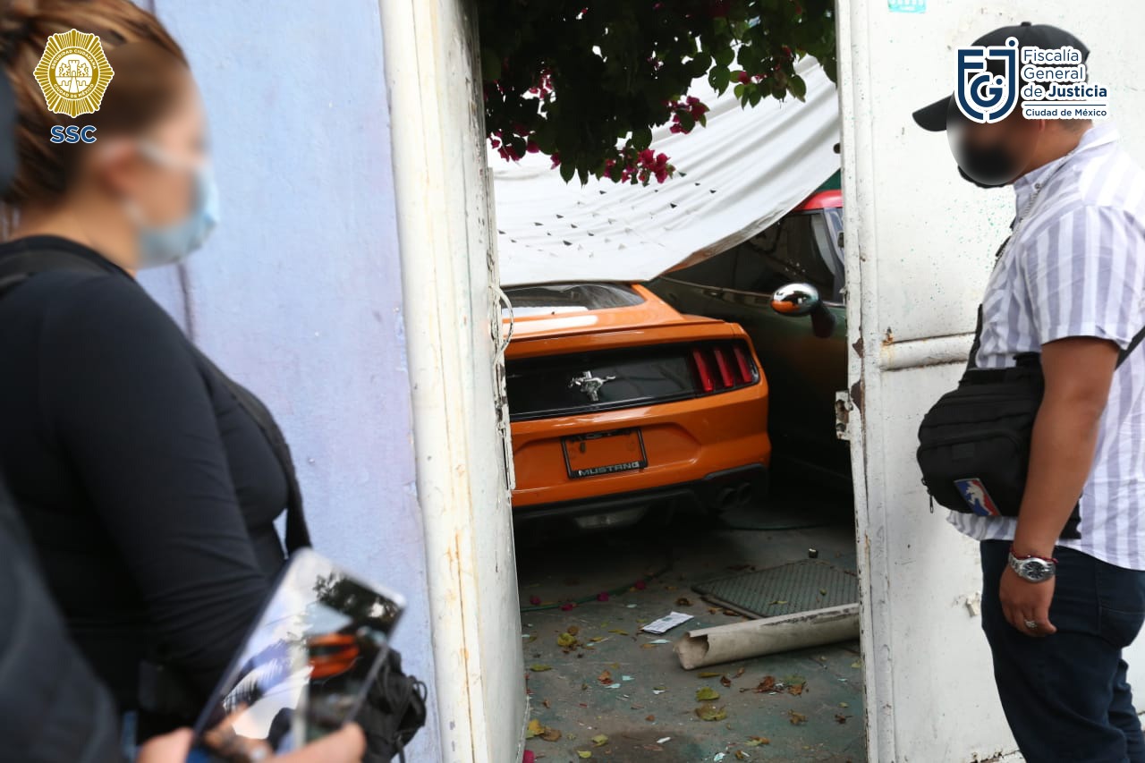 Aseguran desmanteladora de autos robados en Tultitlán [FOTOS]