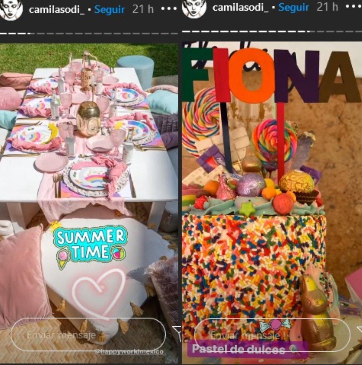 Así de increíble fue la fiesta de cumpleaños de la hija de Camila Sodi y Diego Luna