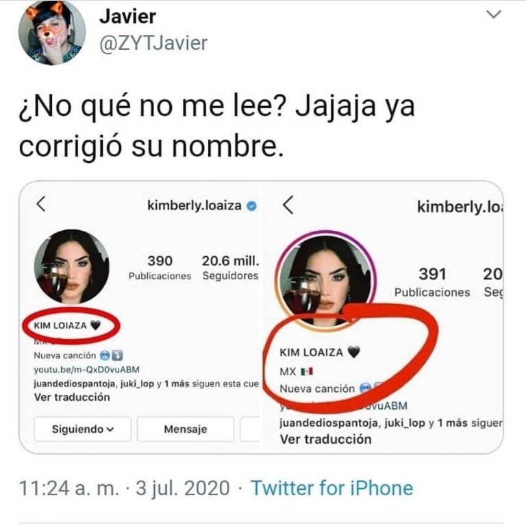 Kimberly Loaiza se convierte en la burla de Instagram tras cometer pequeño error