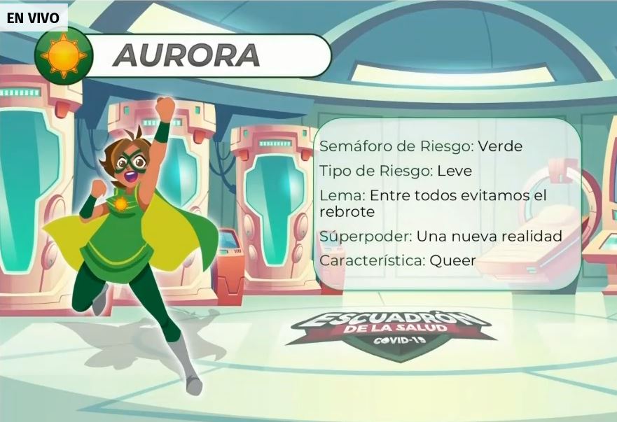 ¡Susana Distancia no está sola! Presentan el "Escuadrón de la Salud" para combatir el Covid-19