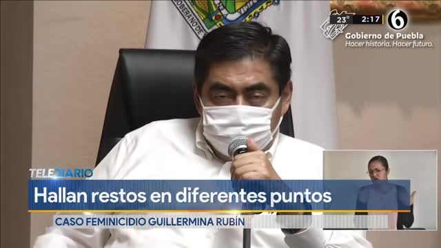 Telediario noticia Las autoridades estatales señalaron que el cadáver de la víctima fue hallado en diversos puntos de Puebla.