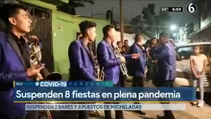 Suspenden 8 fiestas en Ecatepec en plena pandemia