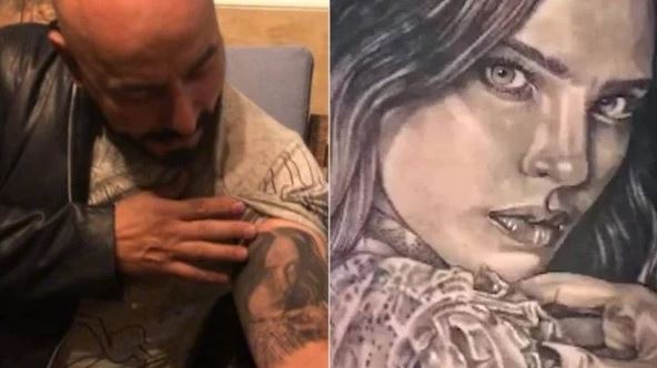 Lupillo Rivera no es el único, Belinda deja “tatuajes” en sus exnovios