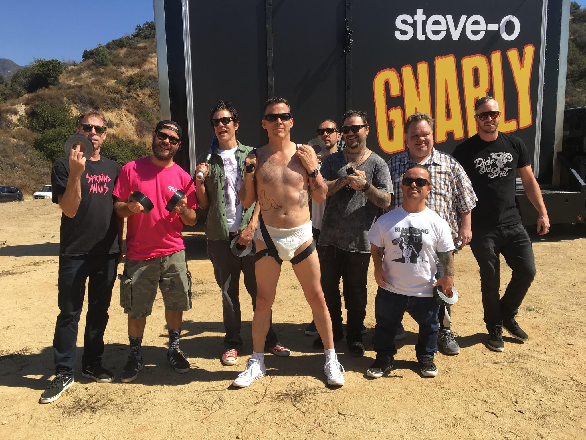 Épico: Reúne Steve-O al elenco de 'Jackass'