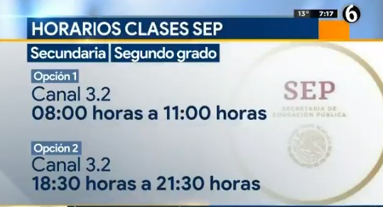 Canal 6.3 de Multimedios transmitirá clases de secundaria y bachillerato