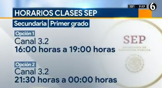 Canal 6.3 de Multimedios transmitirá clases de secundaria y bachillerato