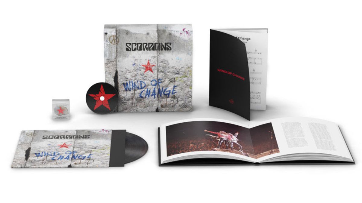 El Box Set de Scorpions “Wind Of Change” incluirá un trozo del Muro de Berlín