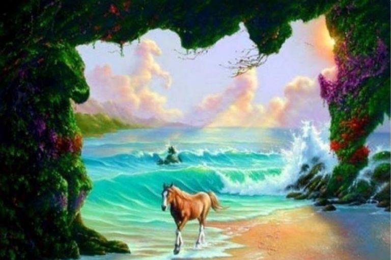 Reto Visual: Encuentra TODOS los caballos escondidos en la imagen