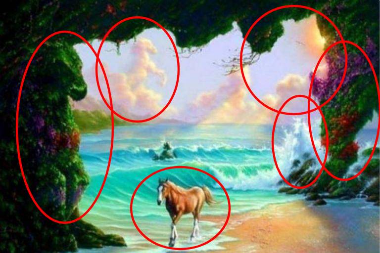Reto Visual: Encuentra TODOS los caballos escondidos en la imagen