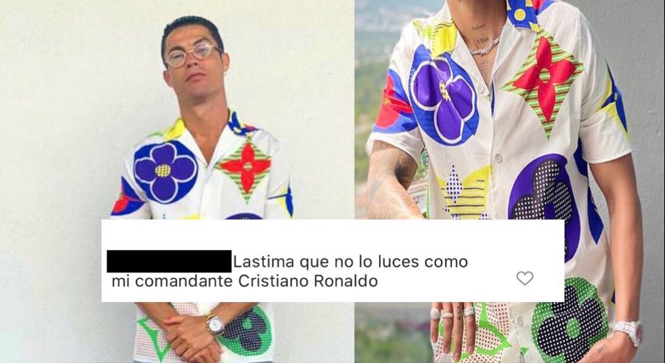 Carlos Salcedo 'copia' extravagante look de Cristiano Ronaldo