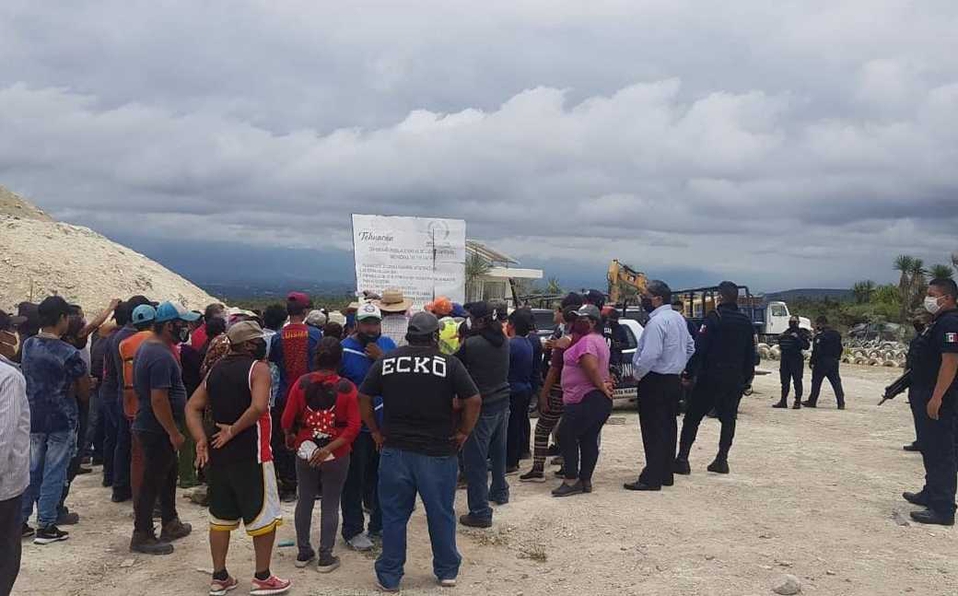 Manifestantes exigen auditoría de relleno sanitario en Tehuacán