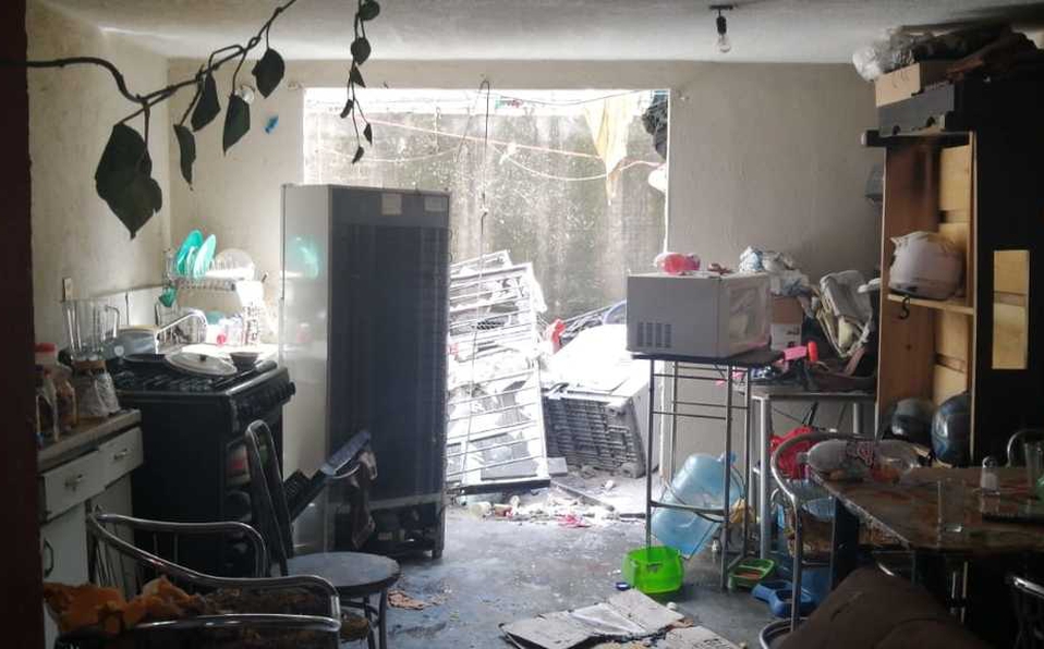 Tanque de gas explota en Ecatepec y deja una persona lesionada
