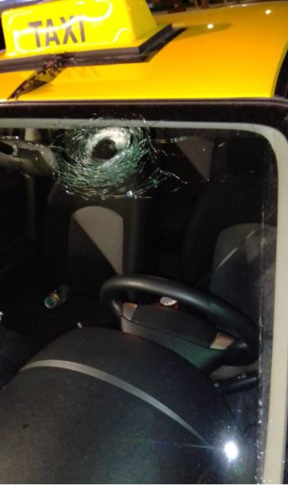 Taxista dio servicio a una mujer que lo condujo hasta un lugar en el que fue agredido a balazos