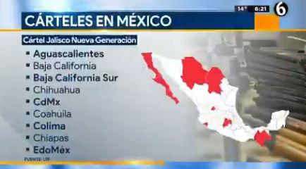 Congelan más de dos mil cuentas a cárteles en México