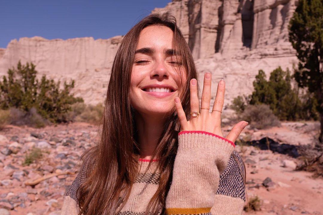 ¡Se nos casa Lily Collins!