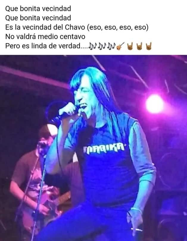 Metalero se viraliza por parecerse a "El chavo del 8"