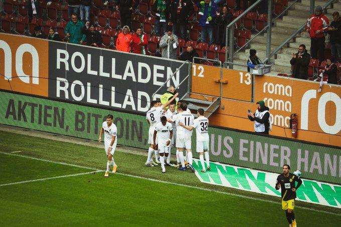 Dortmund cae ante un disciplinado Augsburgo
