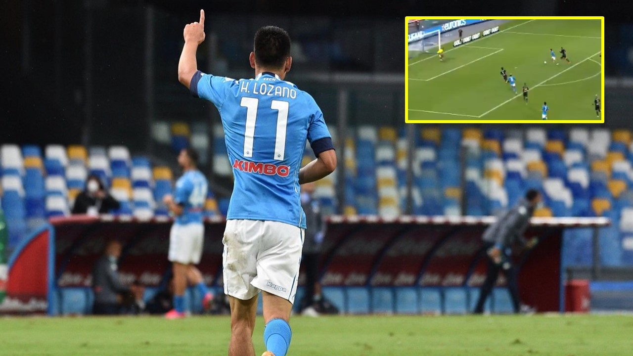Hirving Lozano se luce en victoria del Napoli y se estrena con doblete [VIDEO]