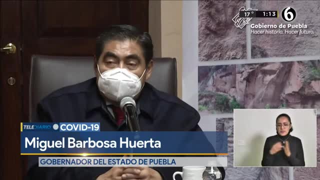 Telediario noticia Barbosa dice que seguiremos en color naranja en semáforo COVID19