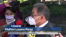 Telediario noticia El titular de la Secretaría de Educación estatal señaló que los padres decidirán si sus hijos regresan a las aulas