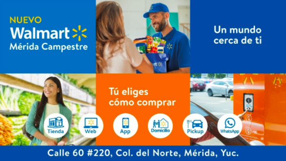 Walmart más cerca de ti, ahora en Mérida Campestre