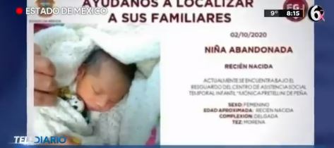 Buscan a padres de cuatro bebés abandonados en Edomex