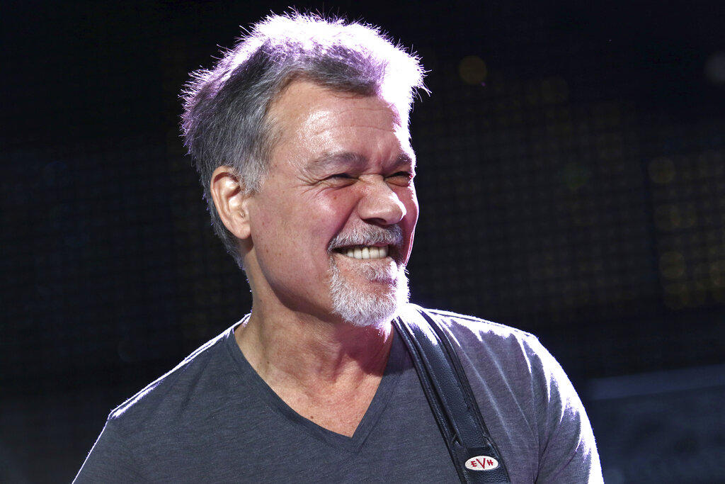 El mundo del rock se despide de Eddie Van Halen