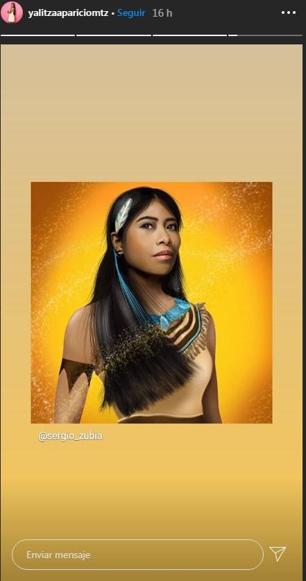 ¿Se animará Yalitza Aparicio a dar vida a Pocahontas?