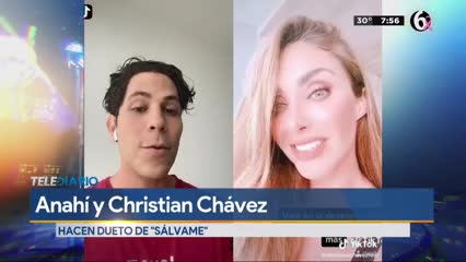 Ofrecen Anahí y Christian Chávez 'probadita' de homenaje a RBD