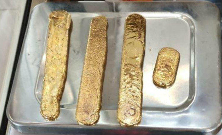 Detienen a hombre en aeropuerto por llevar oro escondido en su cavidad anal