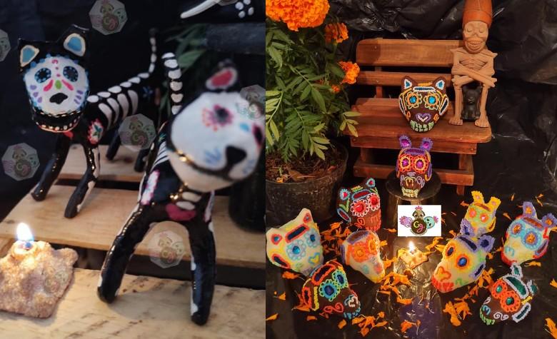 Refugio de animales en CDMX vende calaveritas de perrito y gatito para subsistir