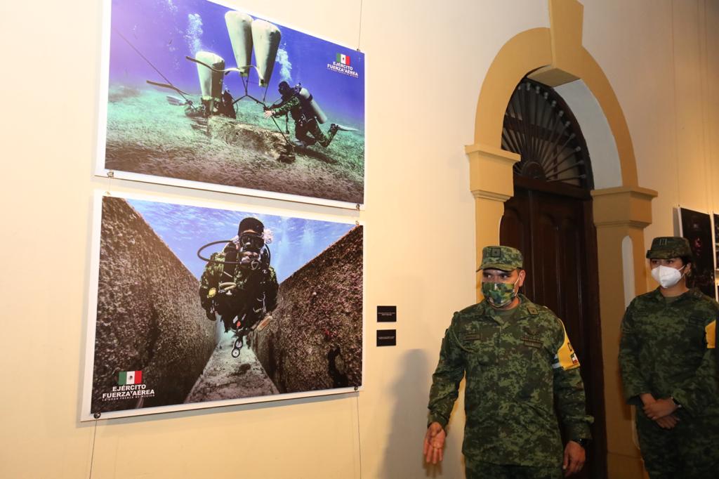 Inauguran exposición fotografía del Ejército y la Fuerza Aérea en el Museo Metropolitano