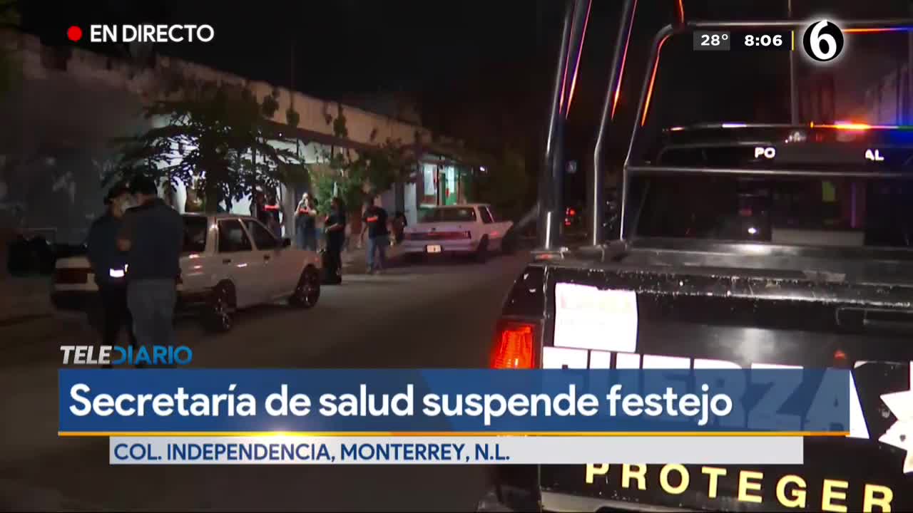 Secretaría de Salud suspende festejo en la colonia Independencia