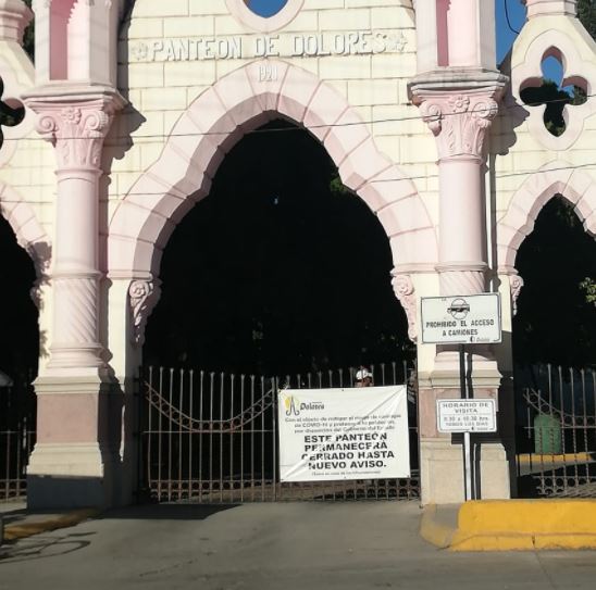 Cierran panteones del Área Metropolitana para evitar aglomeraciones por el Día de Muertos 