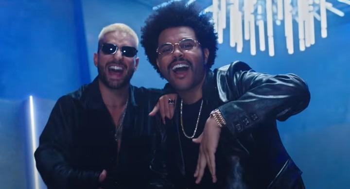 Así se escucha la nueva colaboración de Maluma y The Weeknd 