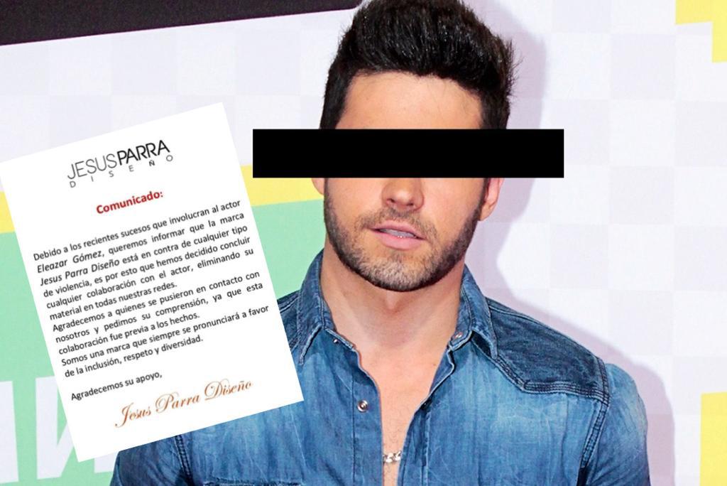 Lo borran de sus redes: Tras escándalo de violencia, pierde contrato de moda Eleazar 'N'