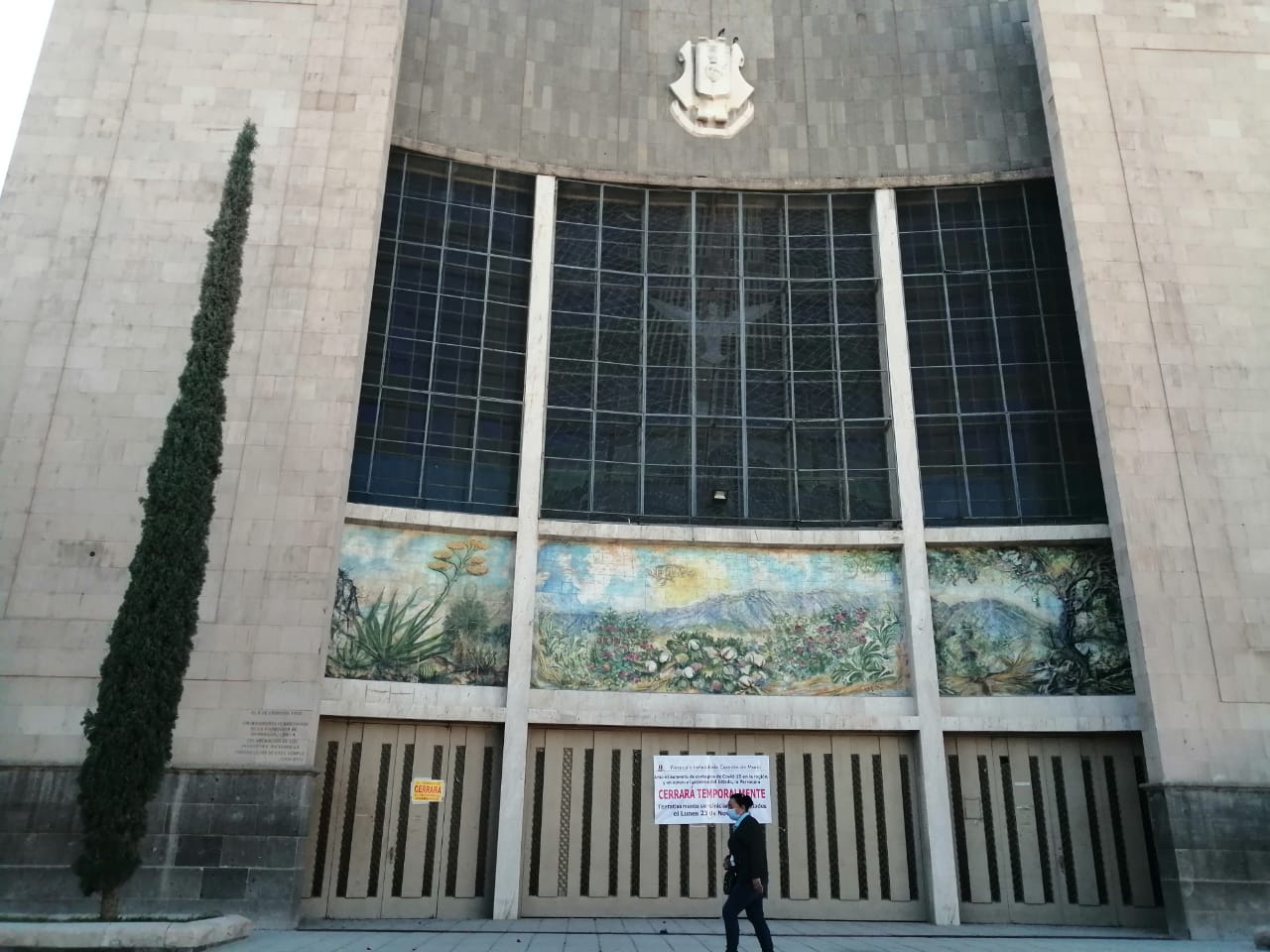 Cierran las puertas de la Parroquia Inmaculado Corazón de María por