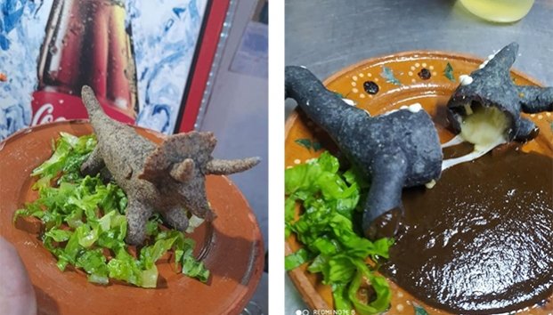 Joven crea 'Dinoquesadillas' y se hace viral