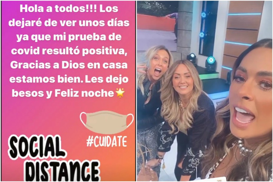 Da positivo a Covid-19 Galilea Montijo