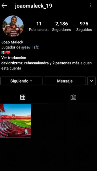 Joao Maleck vuelve al mundo de las redes sociales, pero con extraño detalle
