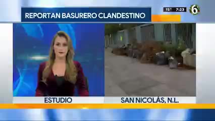 Telediario noticia Vecinos convierten escuela en un basurero clandestino en Residencial Las Puentes 