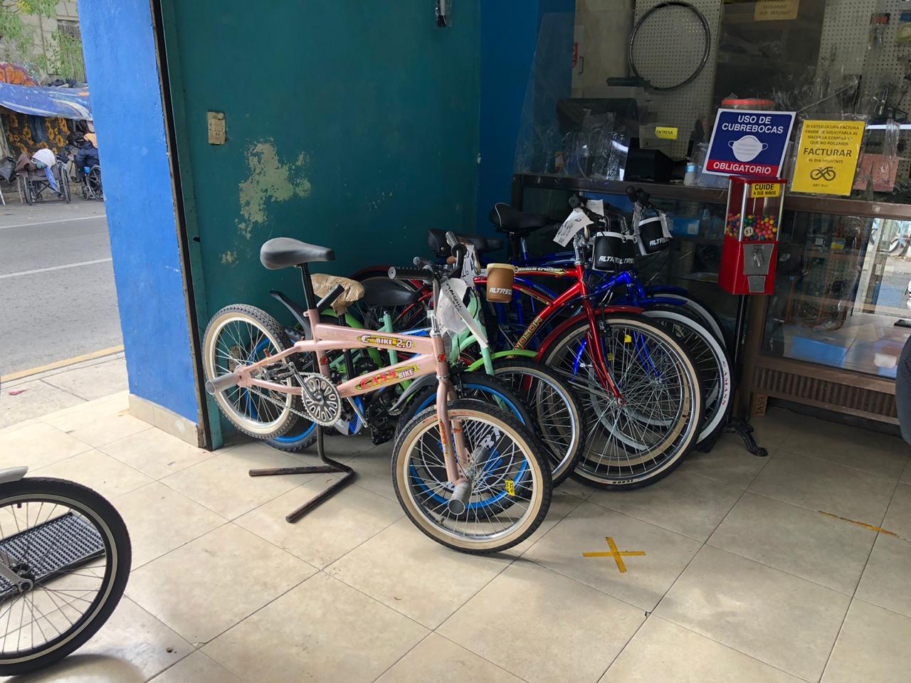 Aumentan ventas de bicicletas durante pandemia del Covid-19