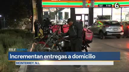 Aumenta actividad para repartidores ante cierre de restaurantes