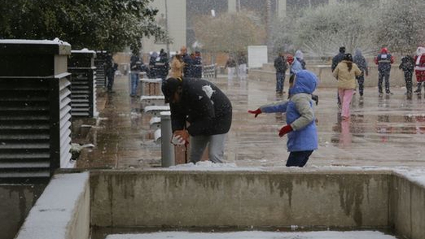 ¿Recuerdas la nevada de hace 3 años en La Laguna? Te dejamos las mejores fotos