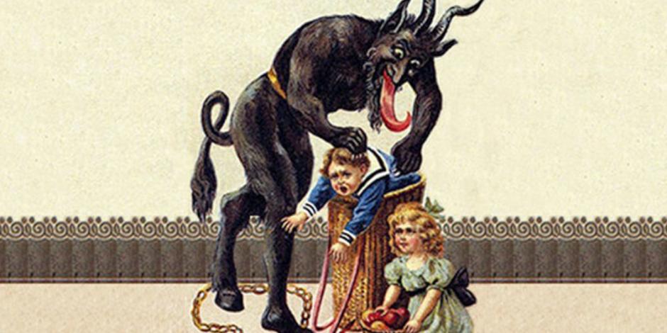 Así es Krampus, el “monstruo que castiga a los niños” en temporada decembrina
