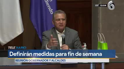 Telediario noticia Definirán este jueves medidas para fin de semana por Covid-19 en NL 