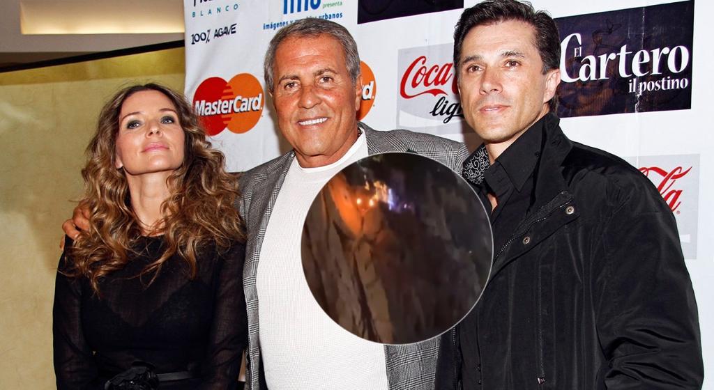 Dan Sergio Mayer e Issabela Camil último adiós a Jaime Camil Garza
