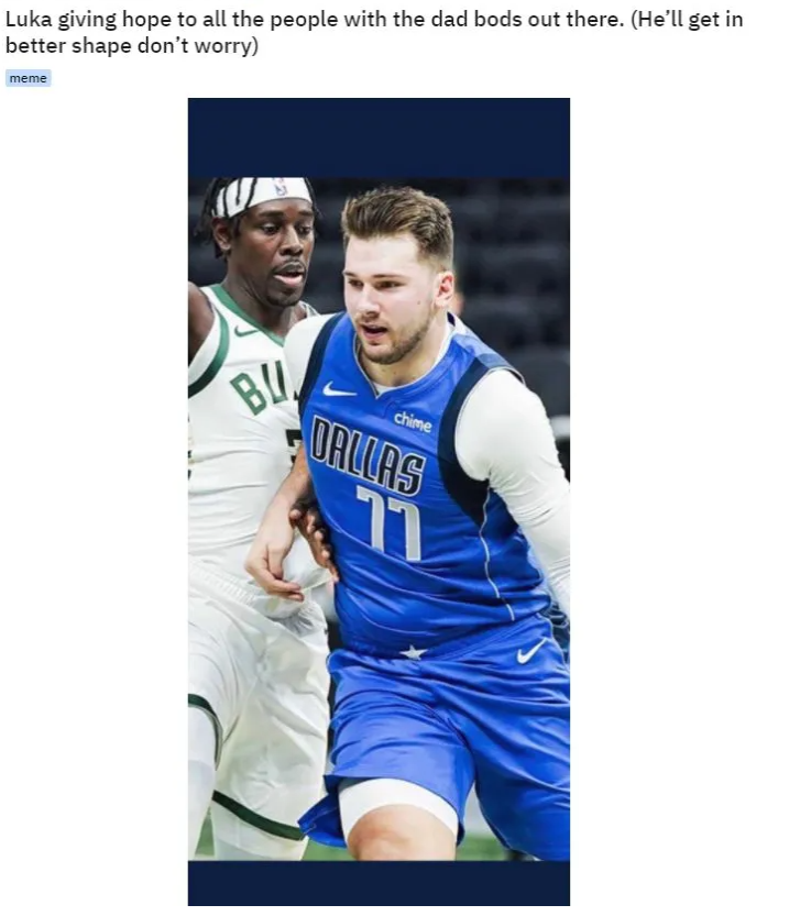 ¿Luka Doncic llega a esta temporada de NBA con sobrepeso?